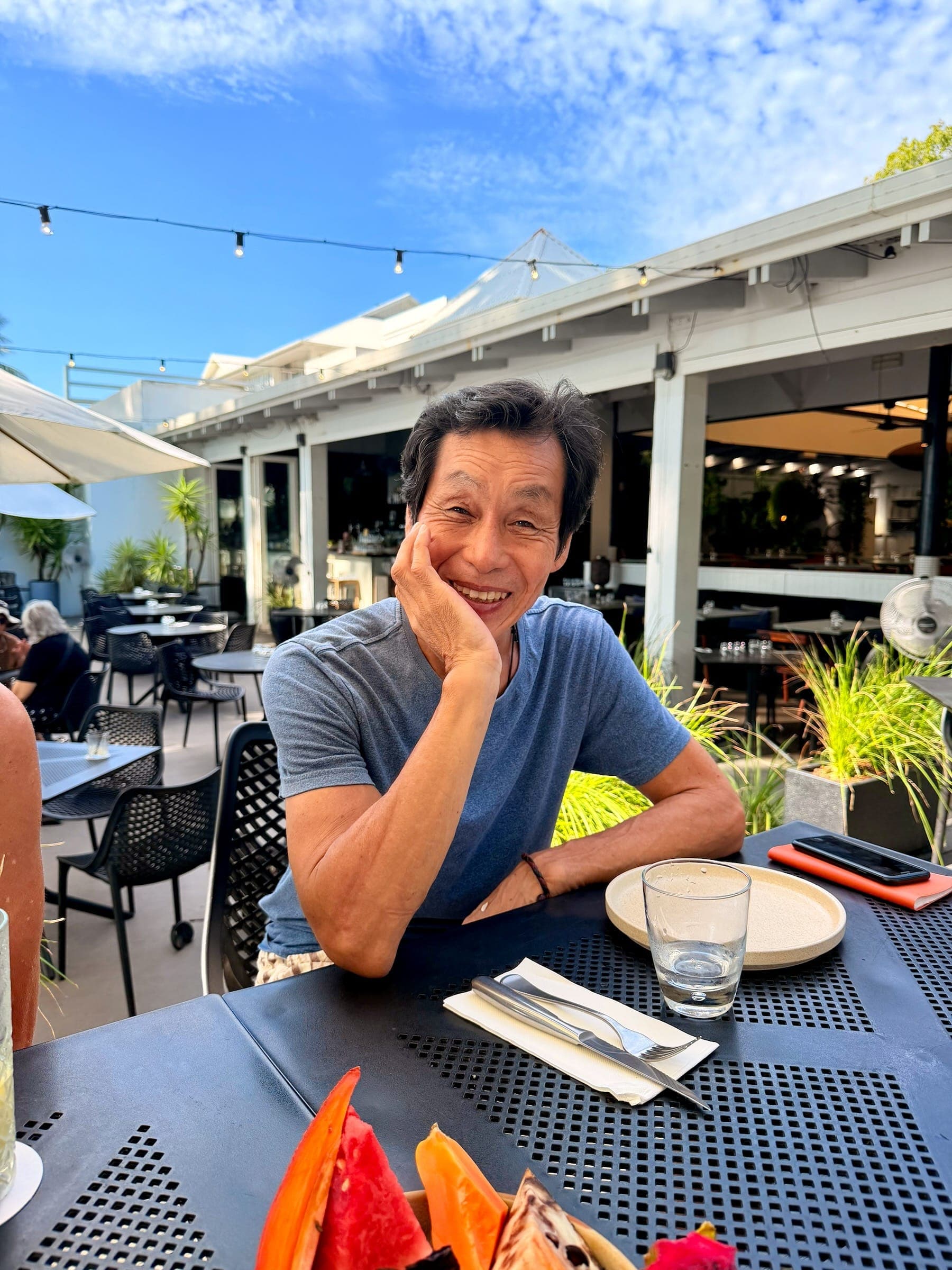 Hideshi Takesako, Japanese acupuncturist based in Kewarra Beach, Cairns